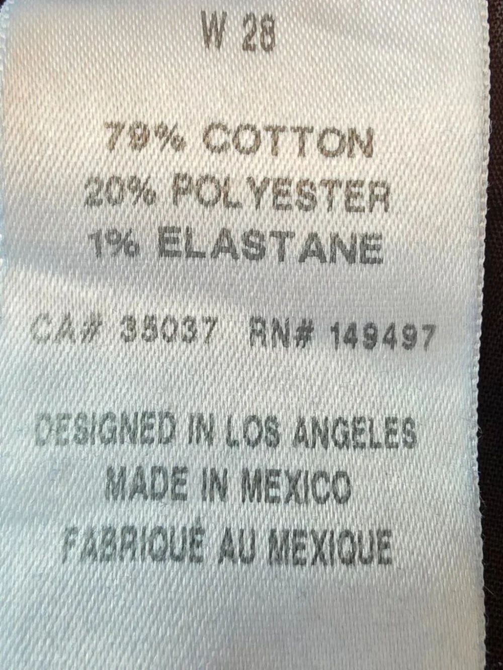 Joe's Jeans Distressed Straight Leg, High-Rise Denim Women's Jeans, Size 28